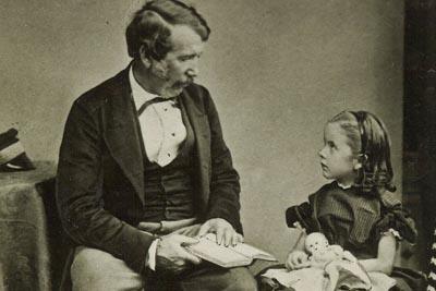 David Livingstone reading to his daughter Anna.JPG.gallery